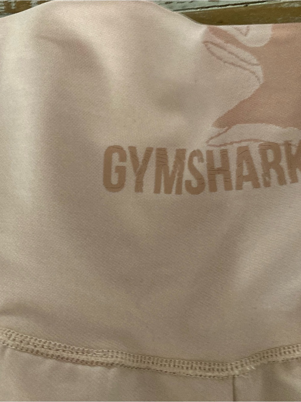 Gymshark Pale Pink Sports Shorts with Subtle Logo - Picture 5 of 5